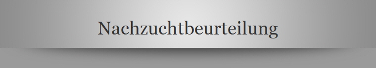 Nachzuchtbeurteilung